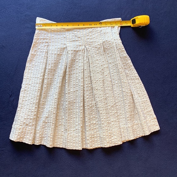 Vintage Robin Howe striped A-line skirt 12 - Picture 6 of 8